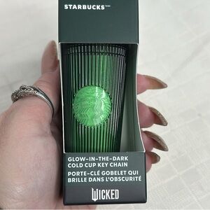 Starbucks x Wicked key chain/ bag charm/ cup charm
